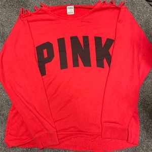 Size Large Pink Sweatshirt